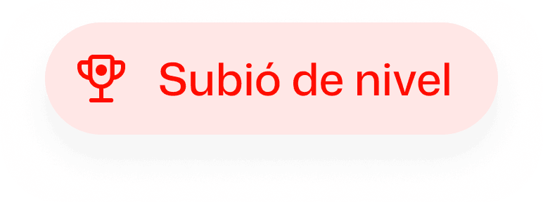 Subió de nivel